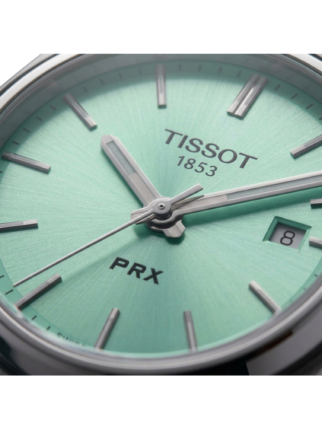 Tissot PRX 35mm Quarz Edelstahl Hellgrün T137.210.11.091.00