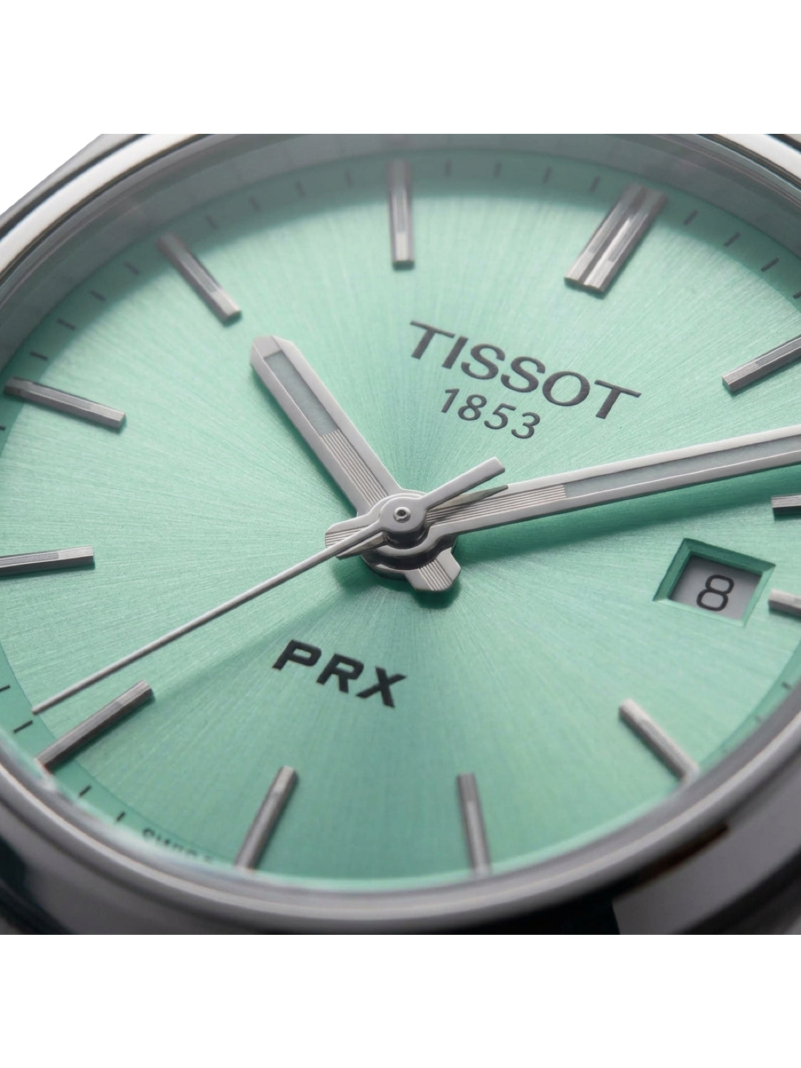 Tissot PRX 35mm Quarz Edelstahl Hellgrün T137.210.11.091.00
