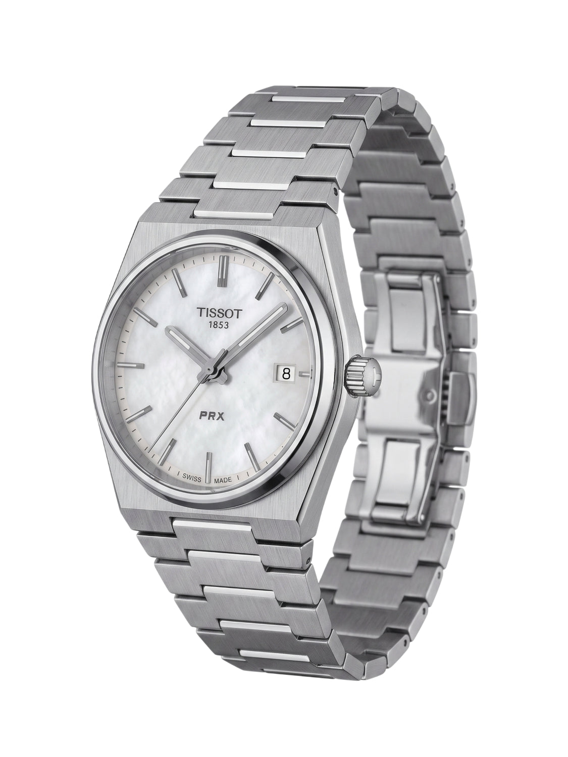 Tissot PRX 35mm Quarz Edelstahl Perlmutt T137.210.11.111.00