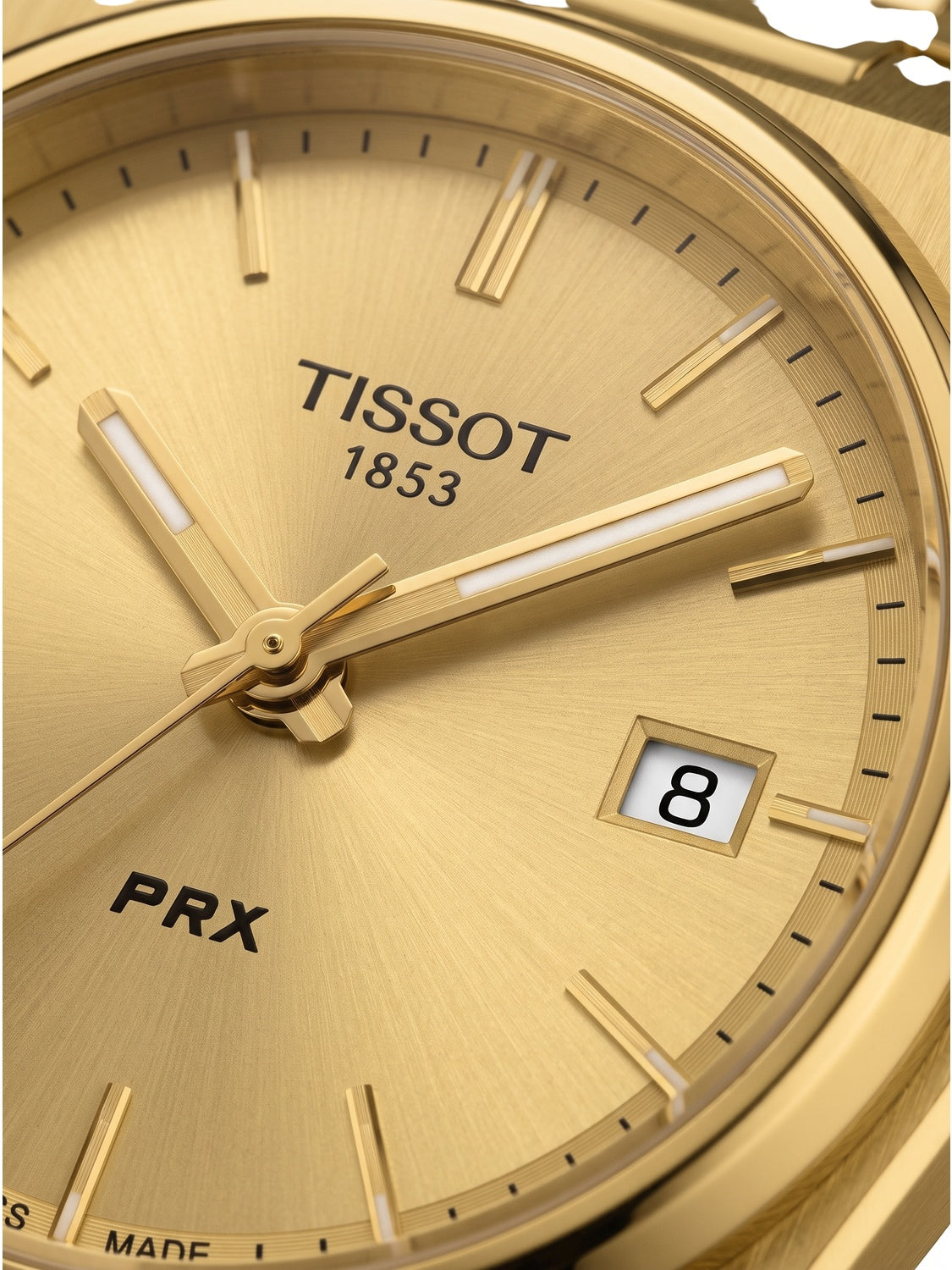 Tissot PRX 35mm Quarz Edelstahl Gold T137.210.33.021.00