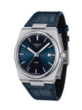 Tissot PRX 40mm Quarz Leder Blau T137.410.16.041.00