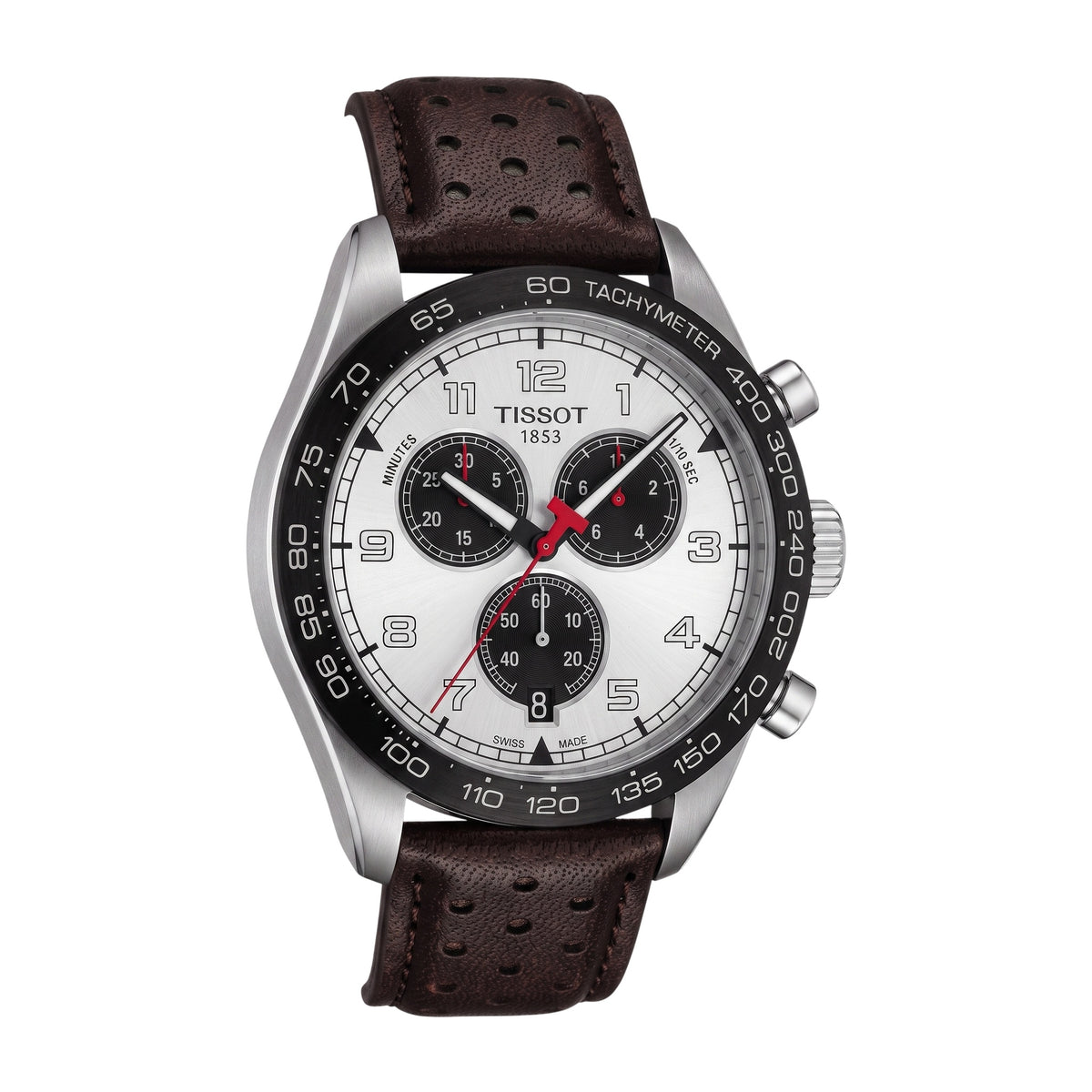 Tissot PRS 516 45mm Quarz Chronograph Leder T131.617.16.032.00