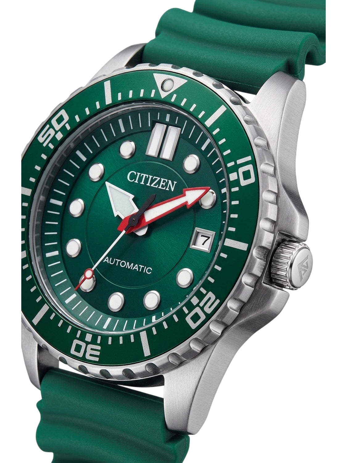 Citizen Automatik Armbanduhr NJ0129-10X Grün