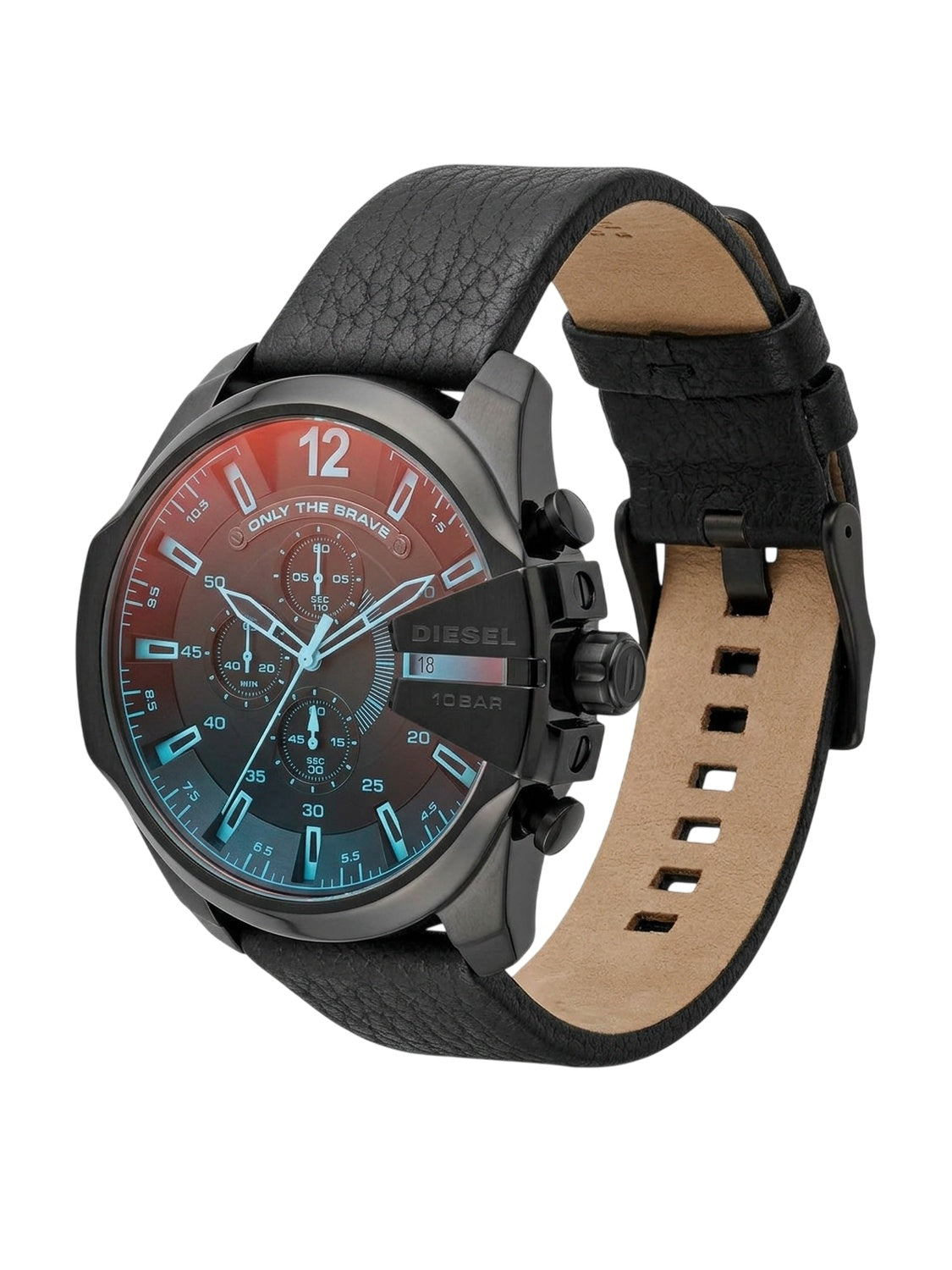 Diesel Mega Chief DZ4323 Chronograph Herrenuhr Schwarz