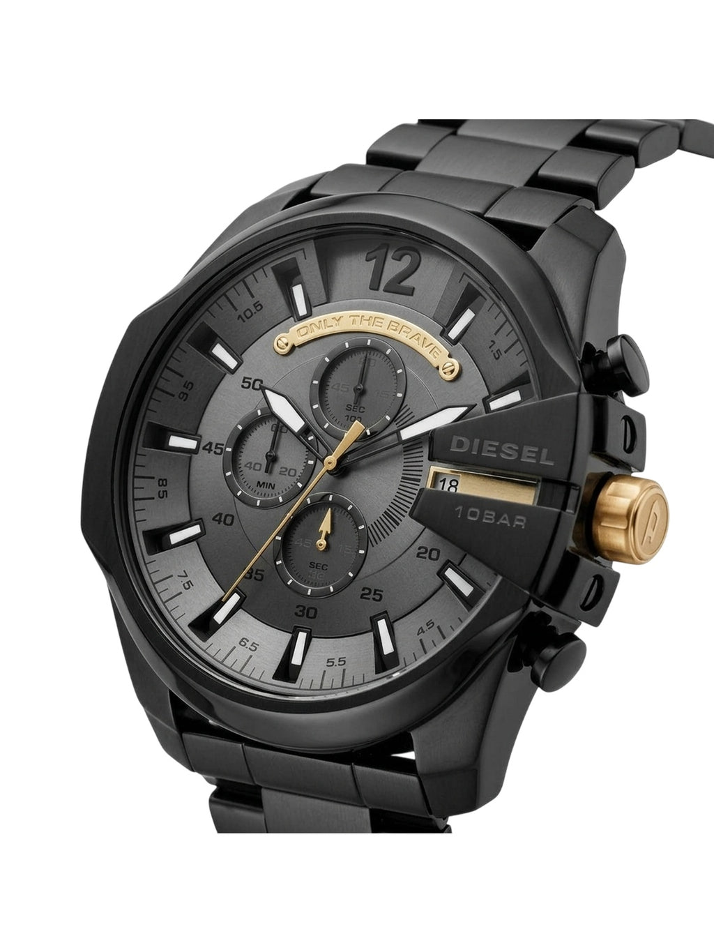 Diesel Mega Chief DZ4479 Chronograph Herrenuhr Schwarz