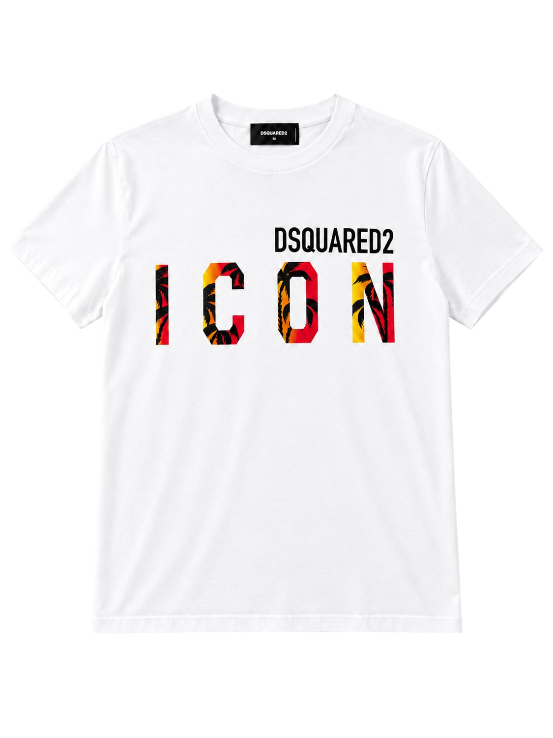 Dsquared2 ICON Sunset Cool T-Shirt Herren Weiß