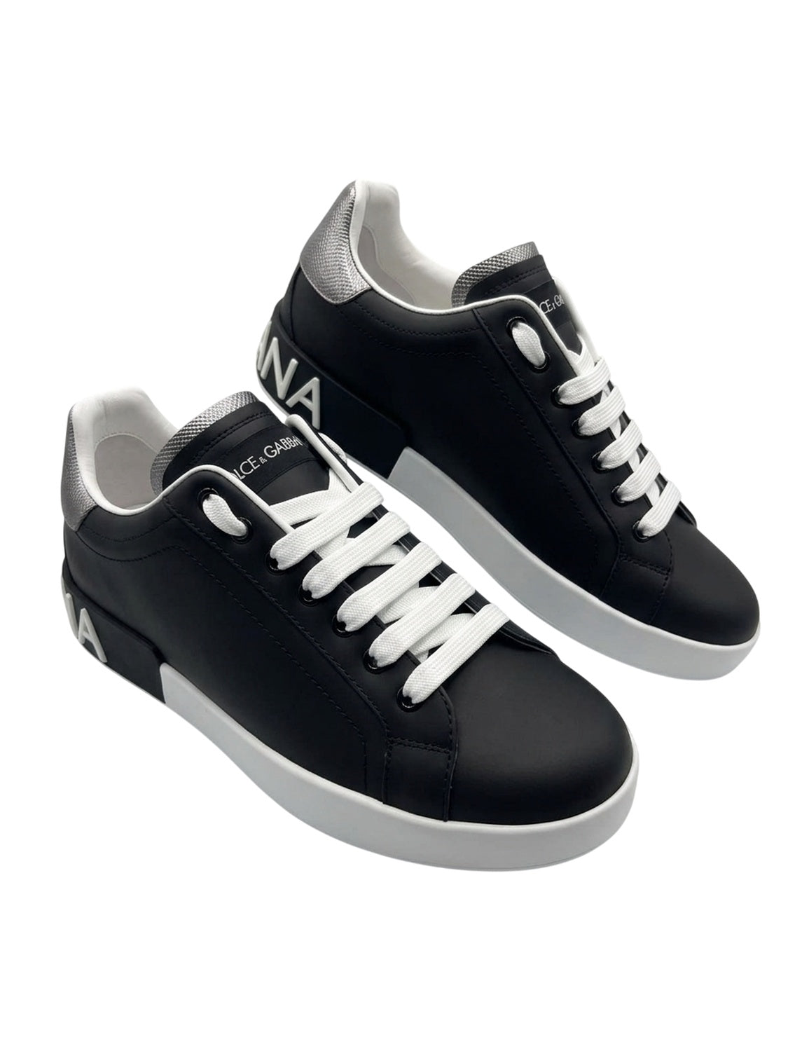 Dolce & Gabbana Portofino Sneakers Herren Schwarz