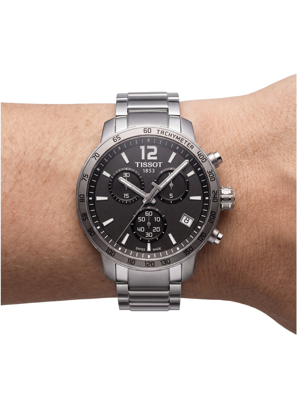 Tissot Quickster Chronograph Herrenuhr Anthrazit T095.417.11.067.00