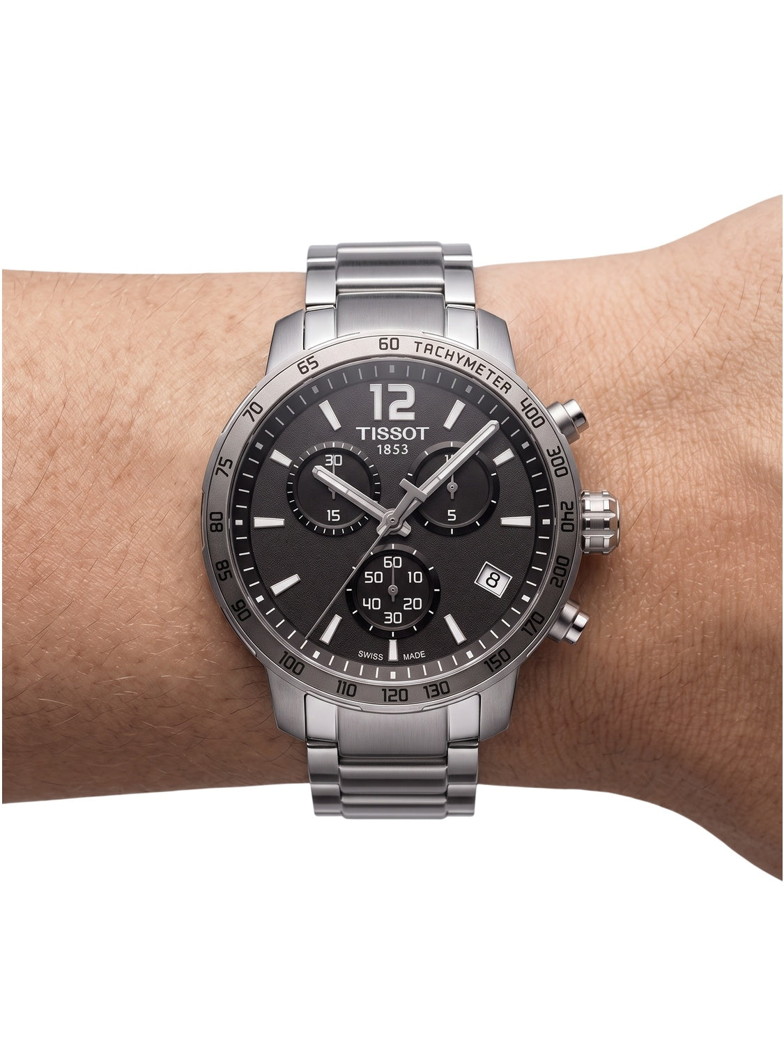 Tissot Quickster Chronograph Herrenuhr Anthrazit T095.417.11.067.00