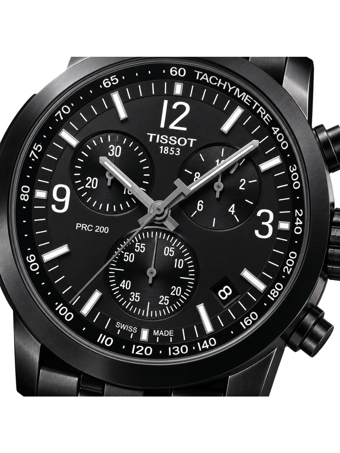 Tissot PRC 200 Chronograph Herrenuhr Schwarz T114.417.33.057.00