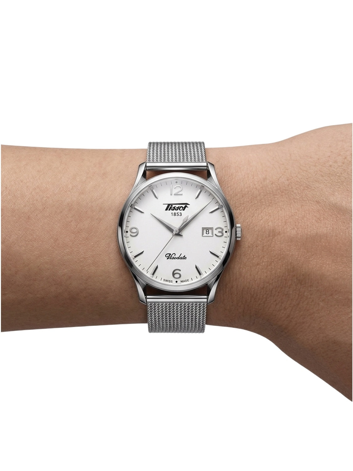 Tissot Heritage Visodate Herrenuhr Silber T118.410.11.277.00