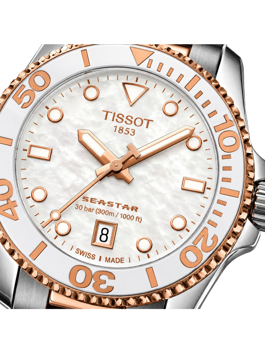 Tissot Seastar 1000 36mm Perlmutt T120.210.22.111.00