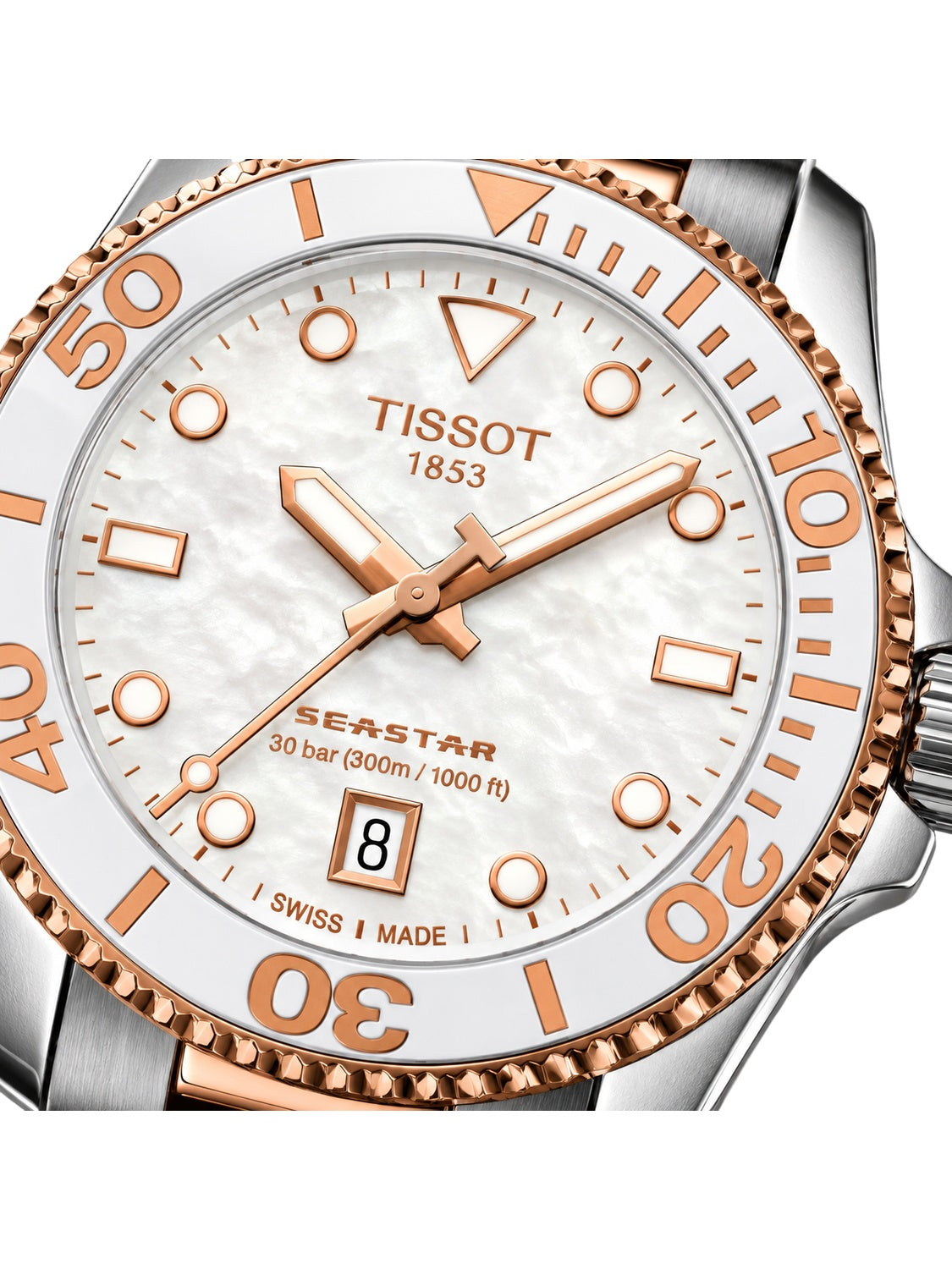 Tissot Seastar 1000 36mm Perlmutt T120.210.22.111.00