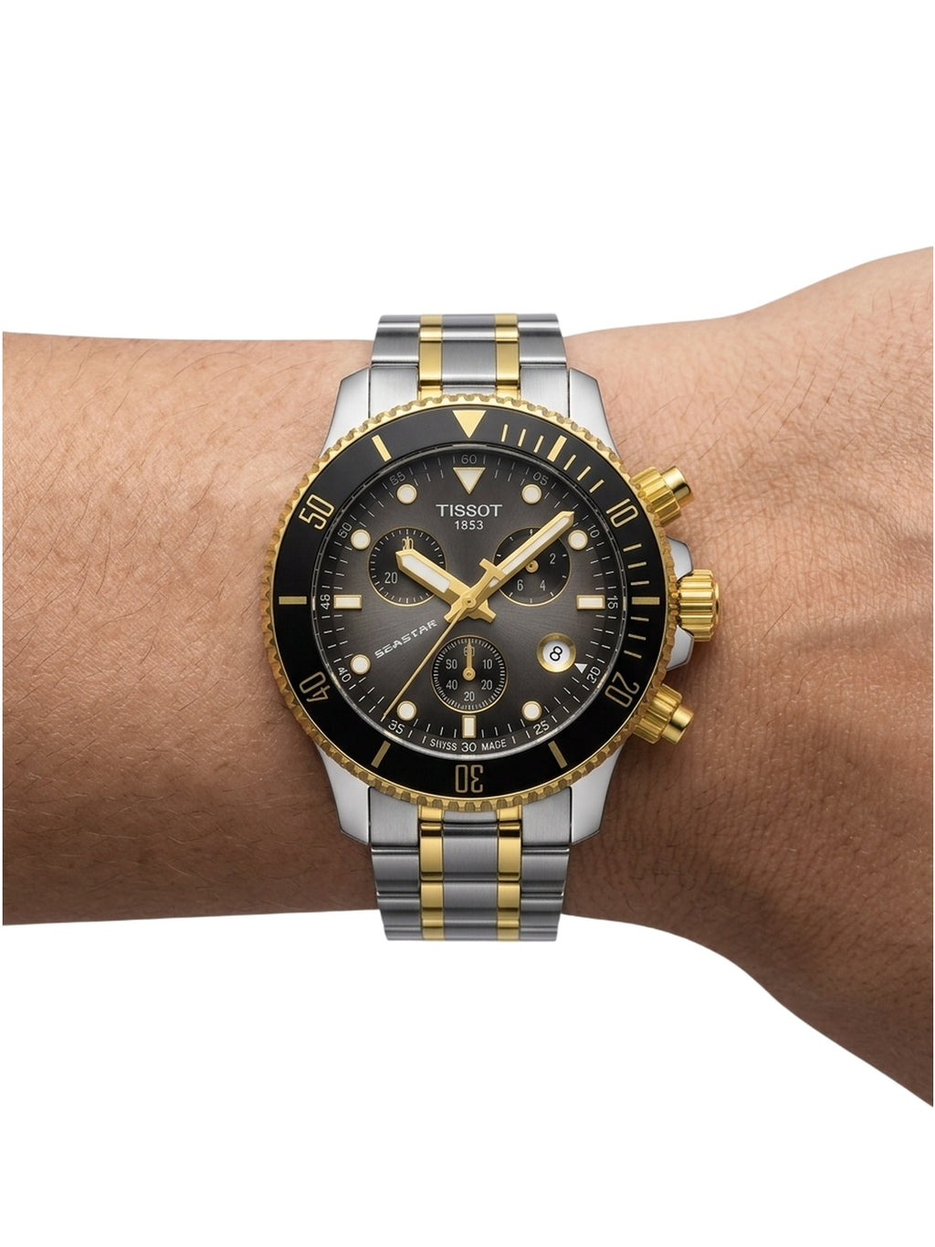 Tissot Seastar 1000 Chronograph 38mm Bicolor T120.217.22.061.00
