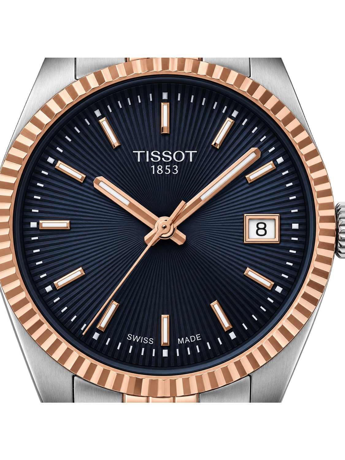 Tissot Ballade 34mm Bicolor Blau T156.210.22.041.00
