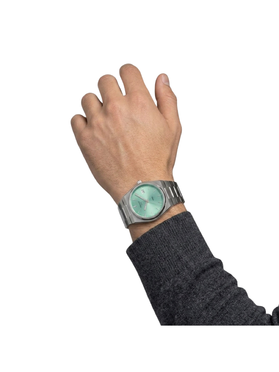 Tissot PRX 35mm Quarz Edelstahl Hellgrün T137.210.11.091.00