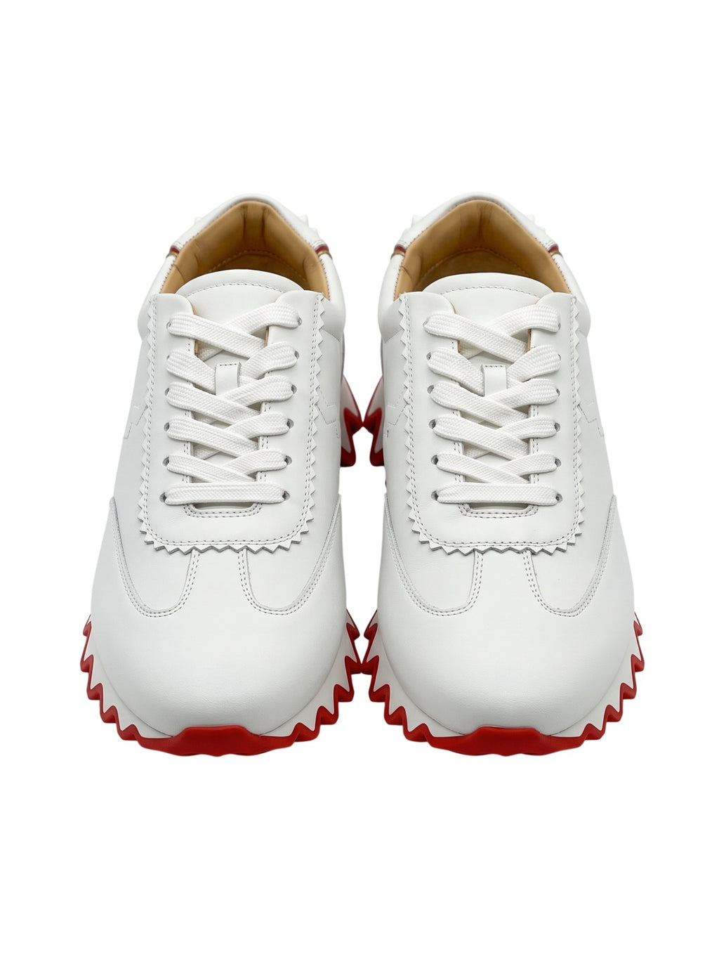 Louboutin Sneakers Herren weiß rot