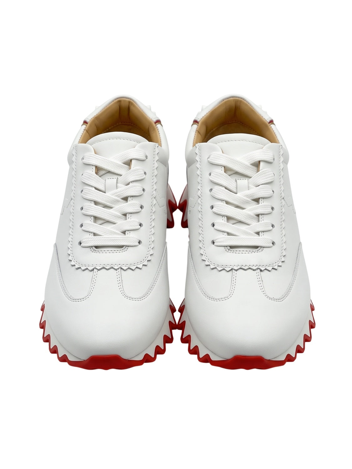 Louboutin Sneakers Herren weiß rot