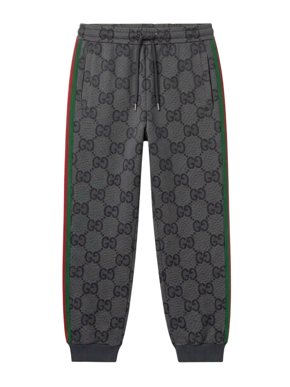 Gucci Jumbo GG Jogginghose mit Web Herren Grau