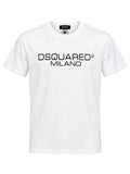 Dsquared2 Milano Print T-Shirt Herren Weiß