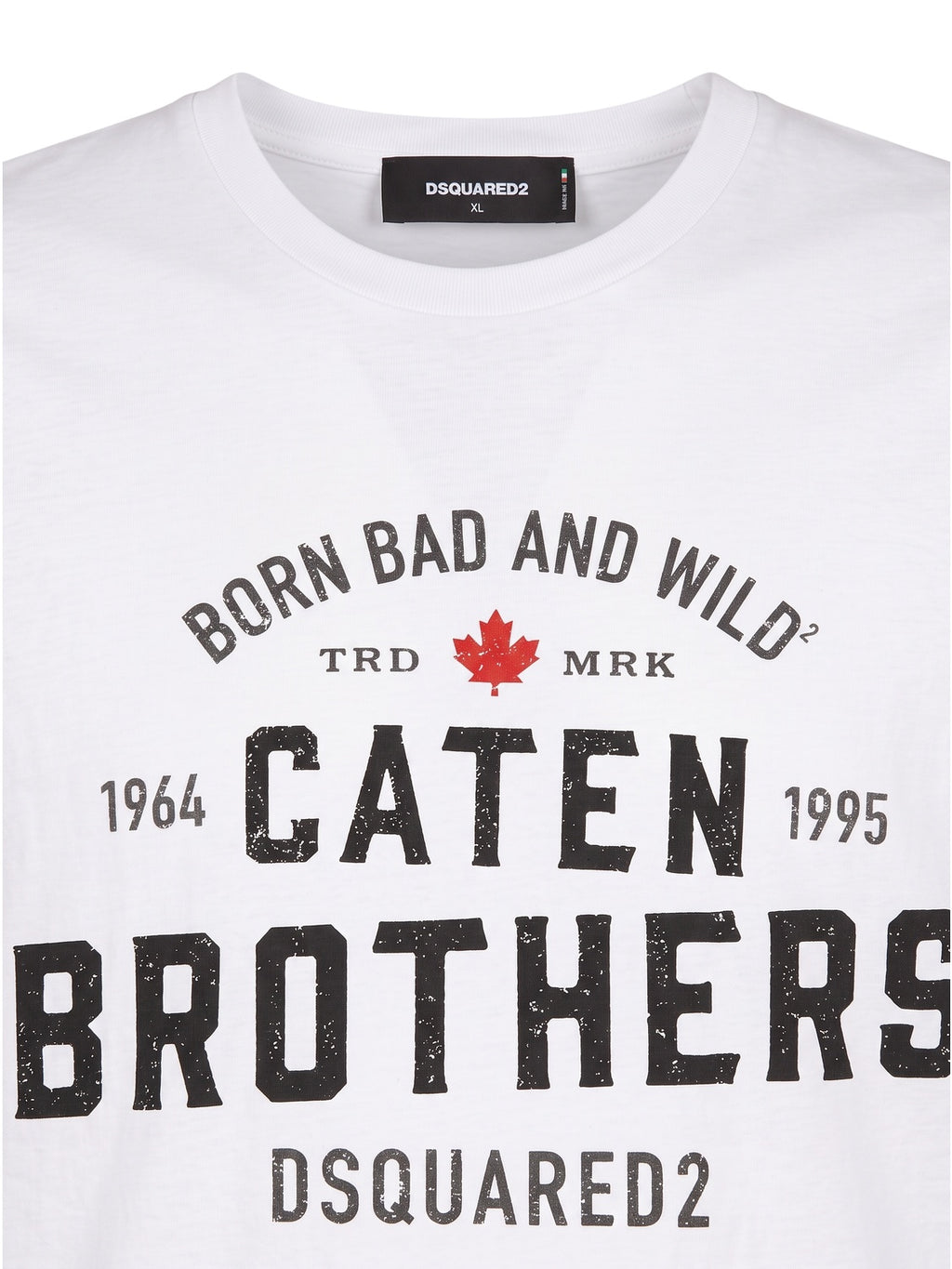 Dsquared2 Caten Brothers T-Shirt Herren Weiß