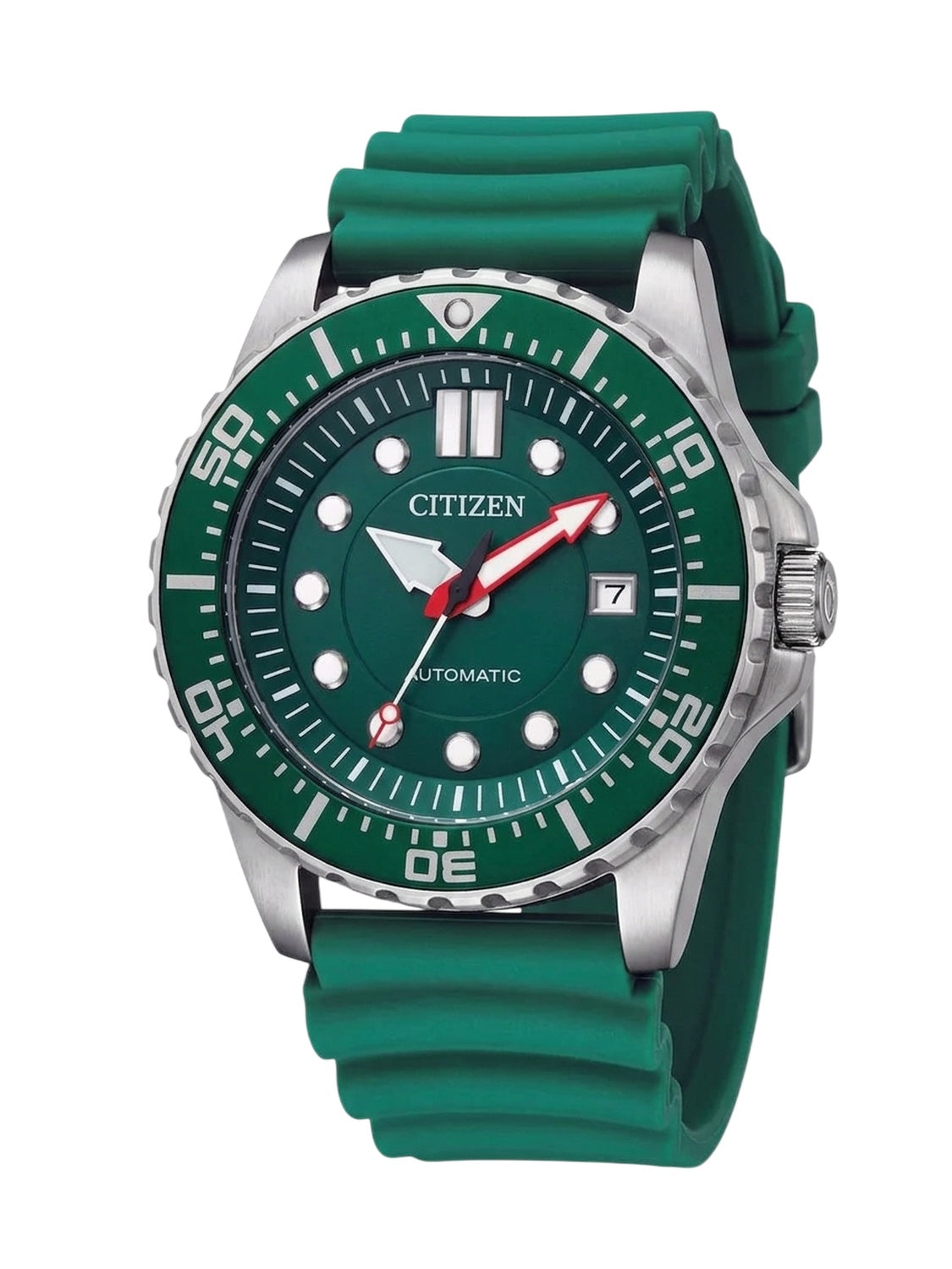 Citizen Automatik Armbanduhr NJ0129-10X Grün