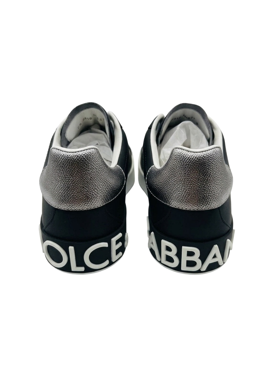 Dolce & Gabbana Portofino Sneakers Herren Schwarz