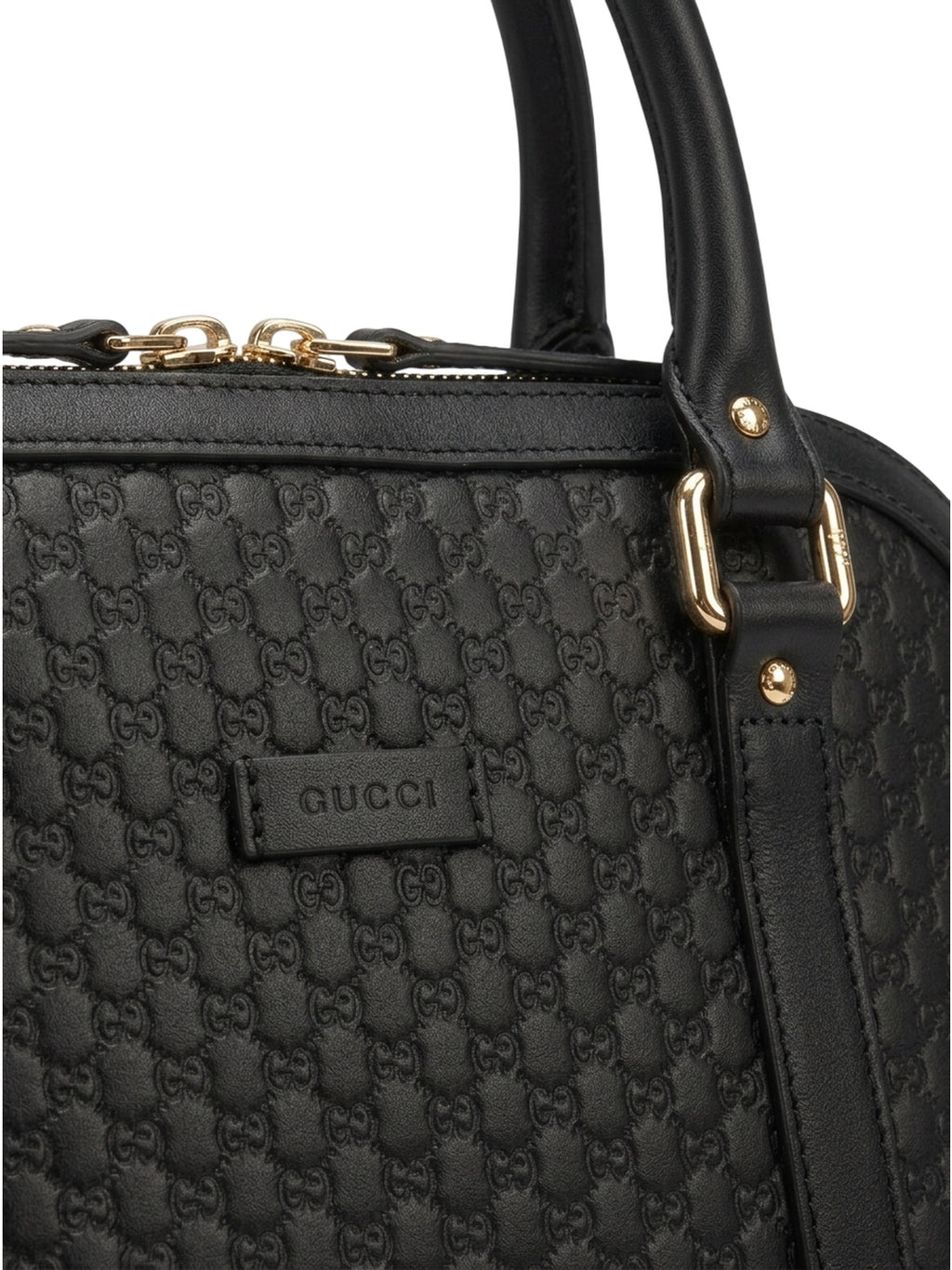Gucci Dome Microguccissima Tote Bag Schwarz