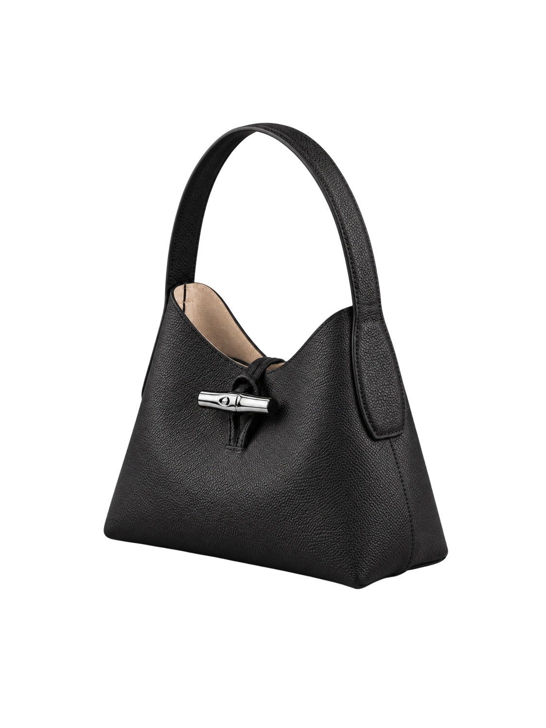 Longchamp Le Roseau Schultertasche S Damen Schwarz