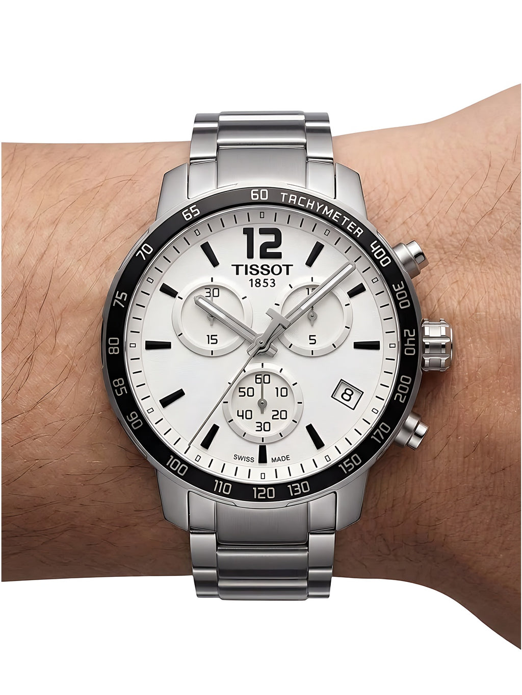 Tissot Quickster Chronograph Herrenuhr Silber T095.417.11.037.00