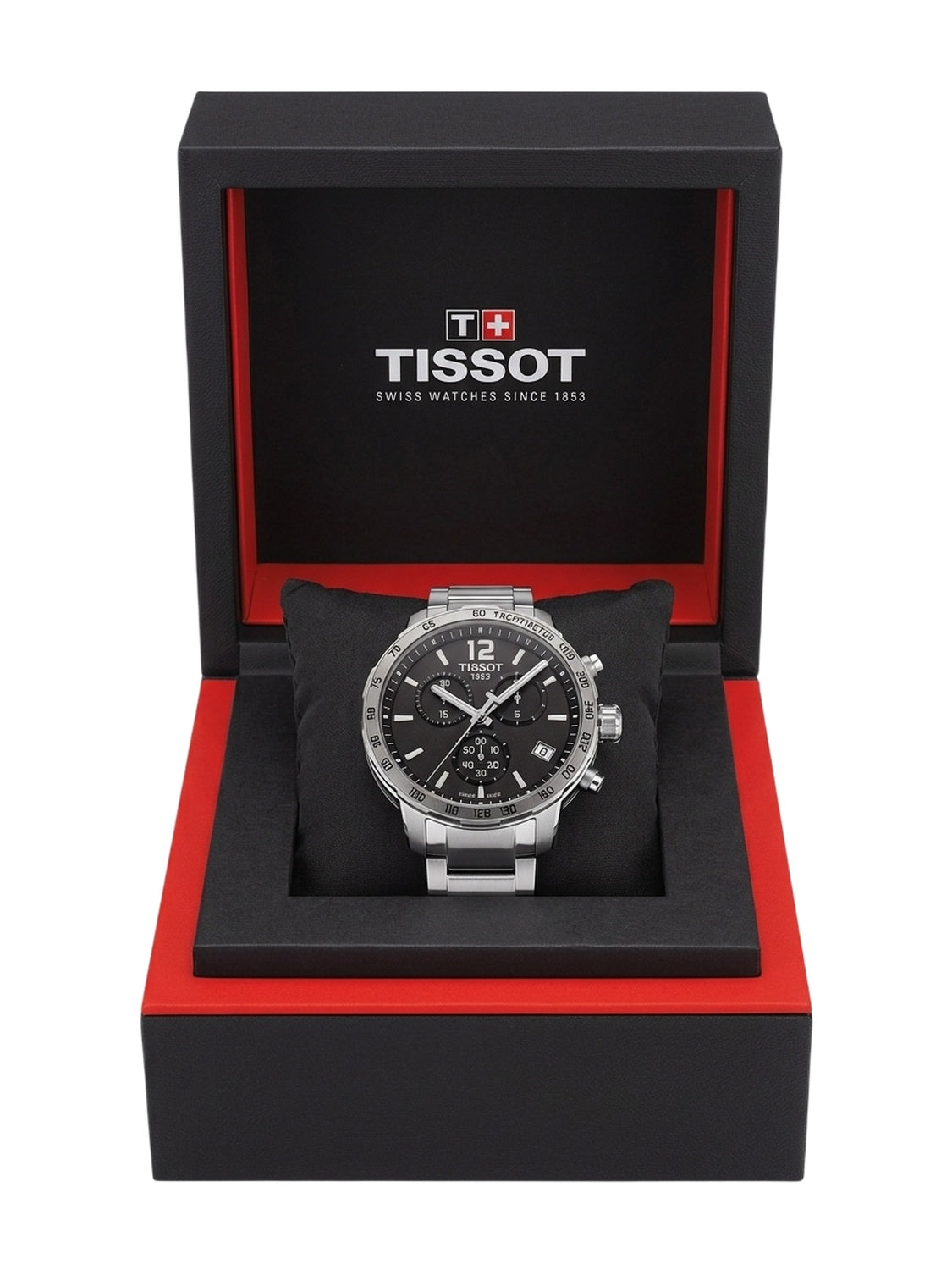 Tissot Quickster Chronograph Herrenuhr Anthrazit T095.417.11.067.00