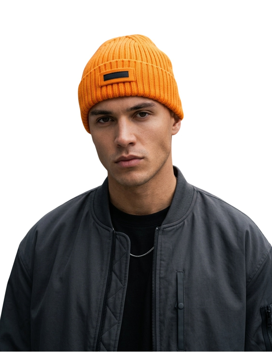 Prada Kaschmir Mütze in Orange