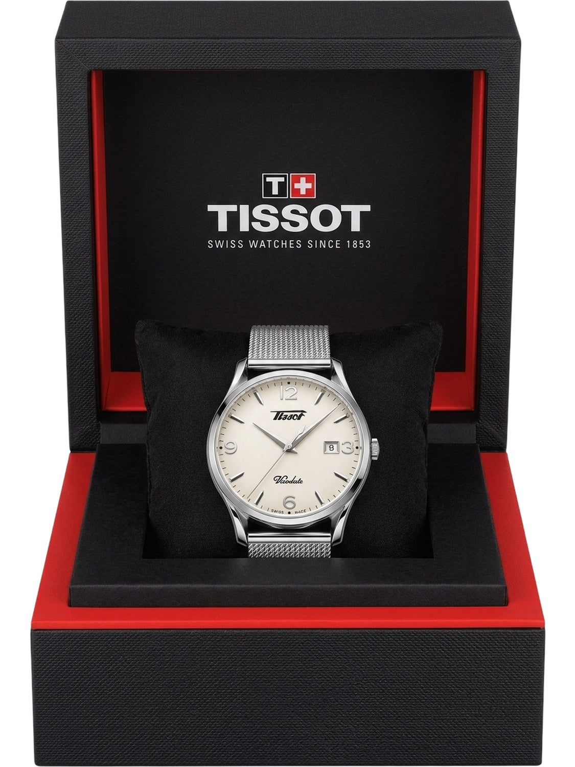 Tissot Heritage Visodate Herrenuhr Silber T118.410.11.277.00
