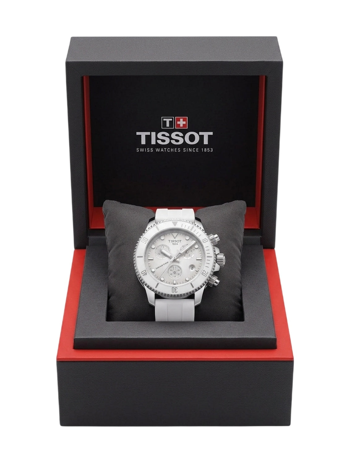 Tissot Seastar 1000 Chronograph 38mm Weiß T120.217.17.011.00