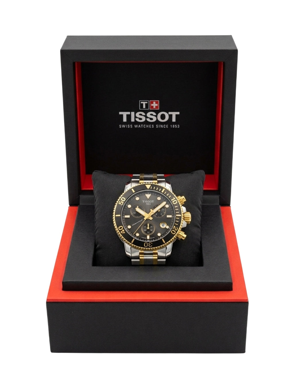 Tissot Seastar 1000 Chronograph 38mm Bicolor T120.217.22.061.00