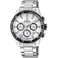 Festina Timeless Chronograph Herrenuhr Silber Edelstahl F20560/1