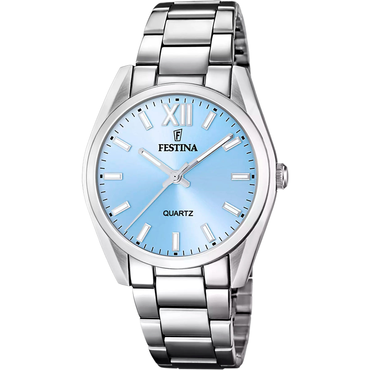 Festina Boyfriend Alegria Damenuhr Hellblau Edelstahl F20622/3