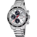 Festina Swiss Made Automatik Herrenuhr Schwarz-Weiß Edelstahl F20055/1