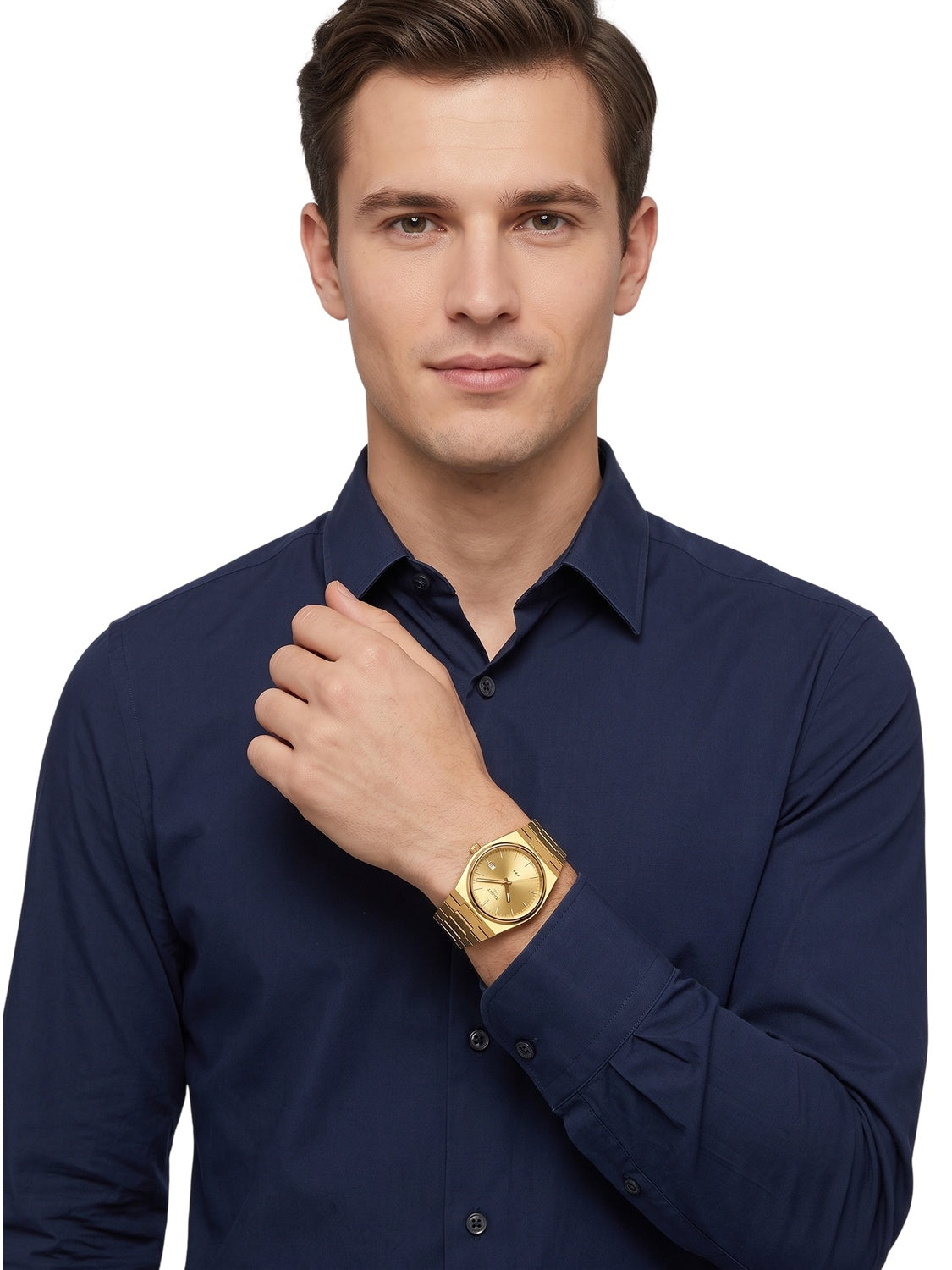 Tissot PRX 35mm Quarz Edelstahl Gold T137.210.33.021.00