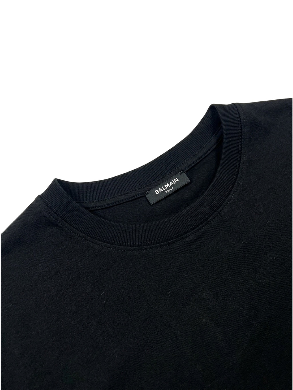 Club Balmain Signature printed T-Shirt Herren schwarz