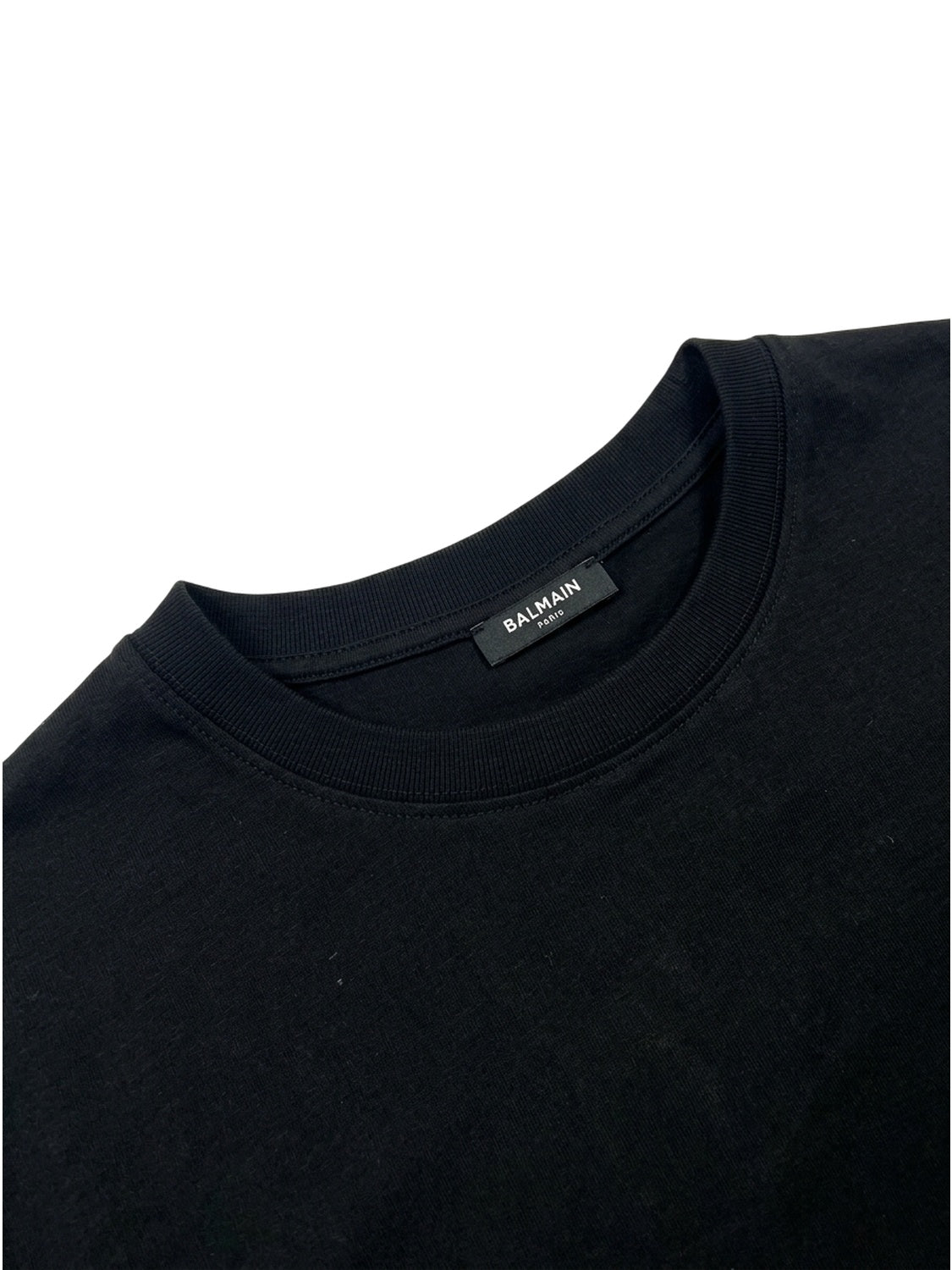 Club Balmain Signature printed T-Shirt Herren schwarz