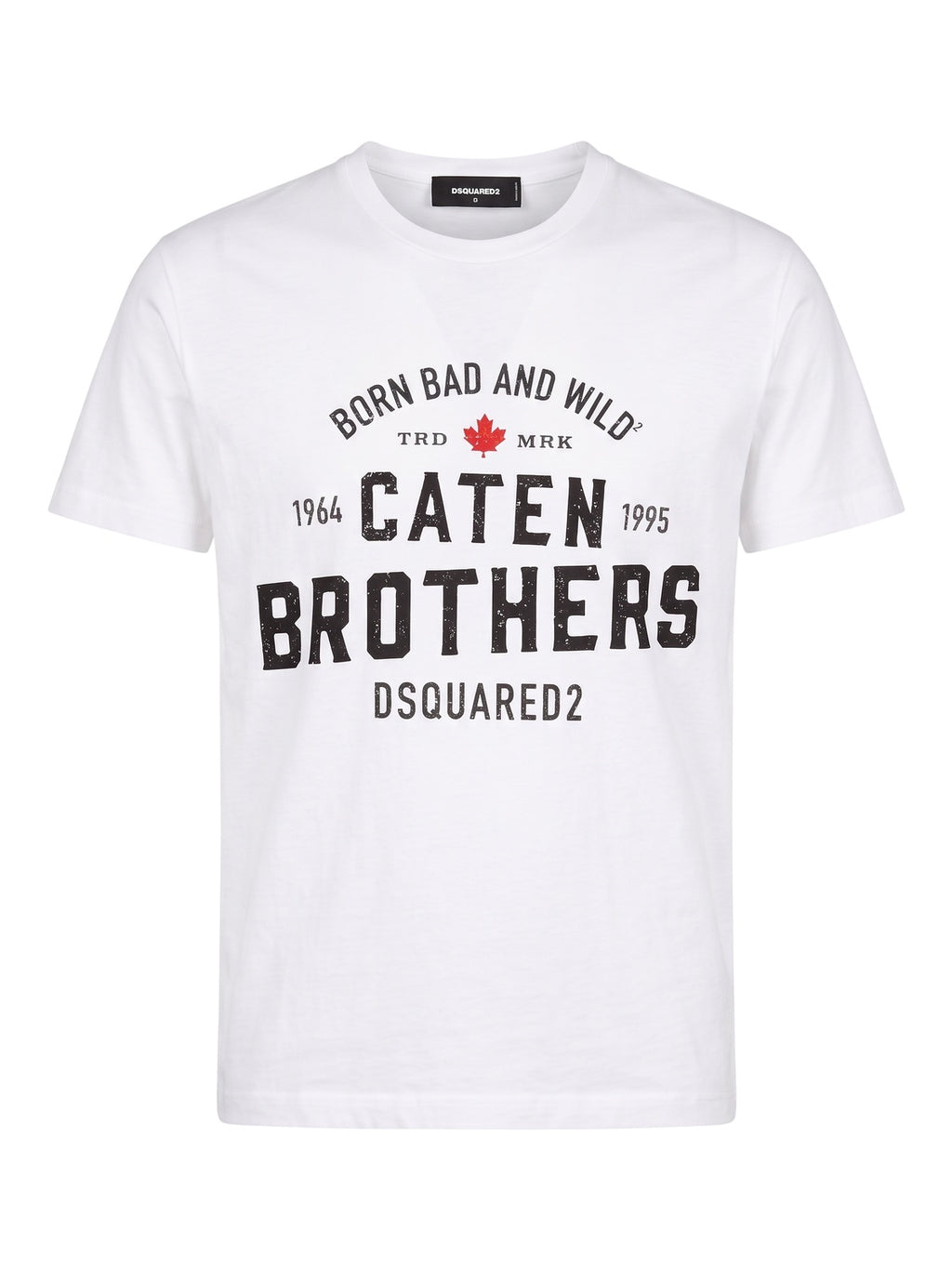 Dsquared2 Caten Brothers T-Shirt Herren Weiß