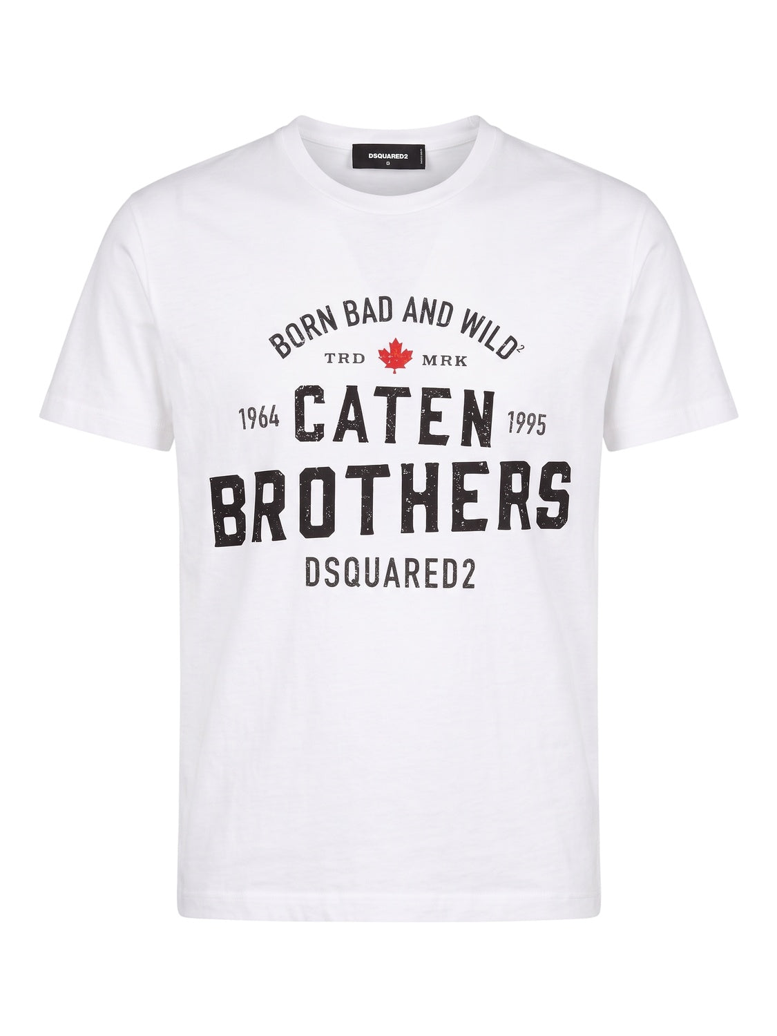 Dsquared2 Caten Brothers T-Shirt Herren Weiß