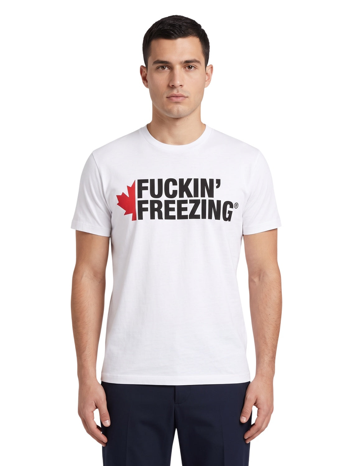 Dsquared2 Icon Fuckin' Freezing T-Shirt Weiß Herren