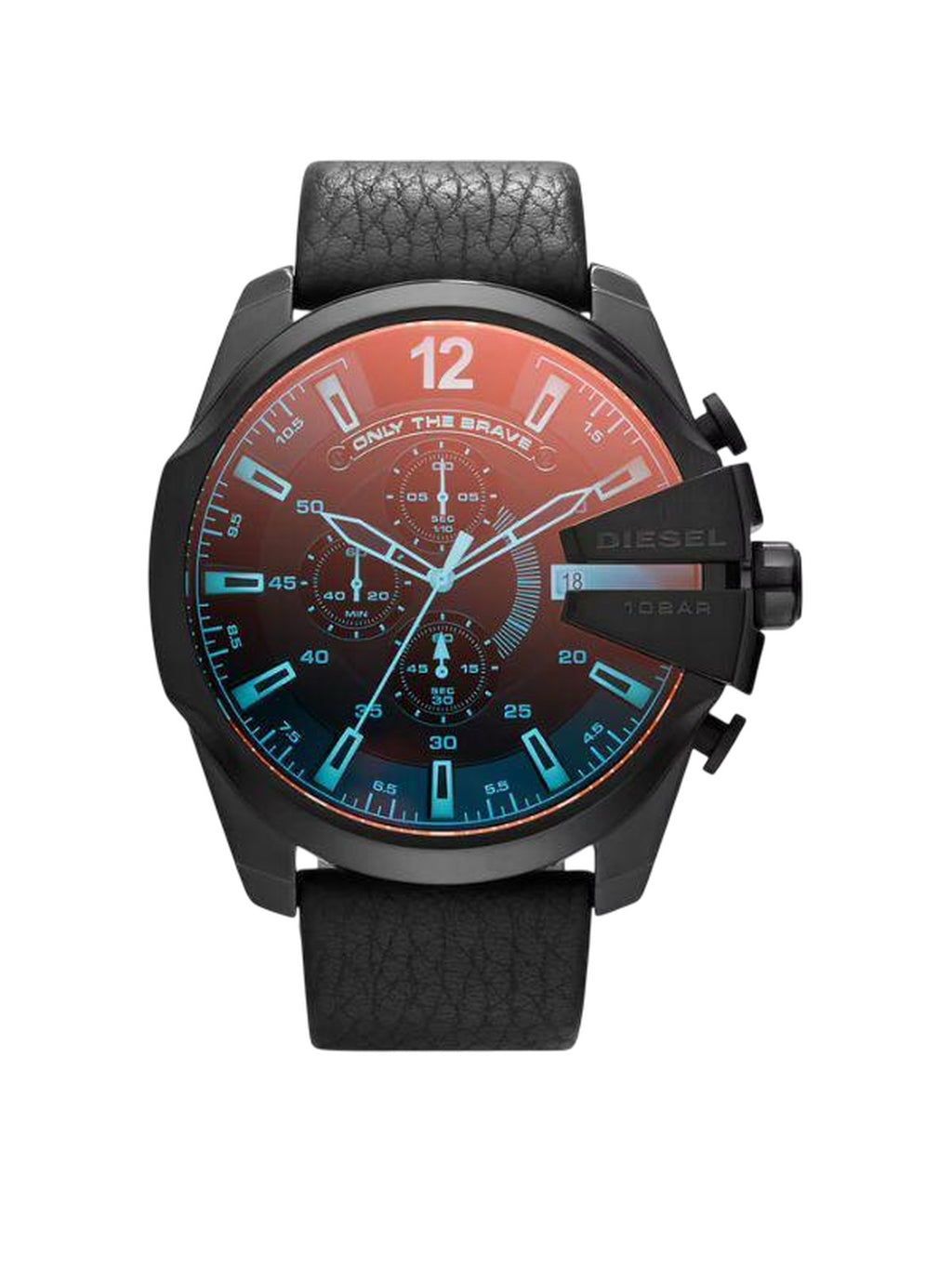 Diesel Mega Chief DZ4323 Chronograph Herrenuhr Schwarz