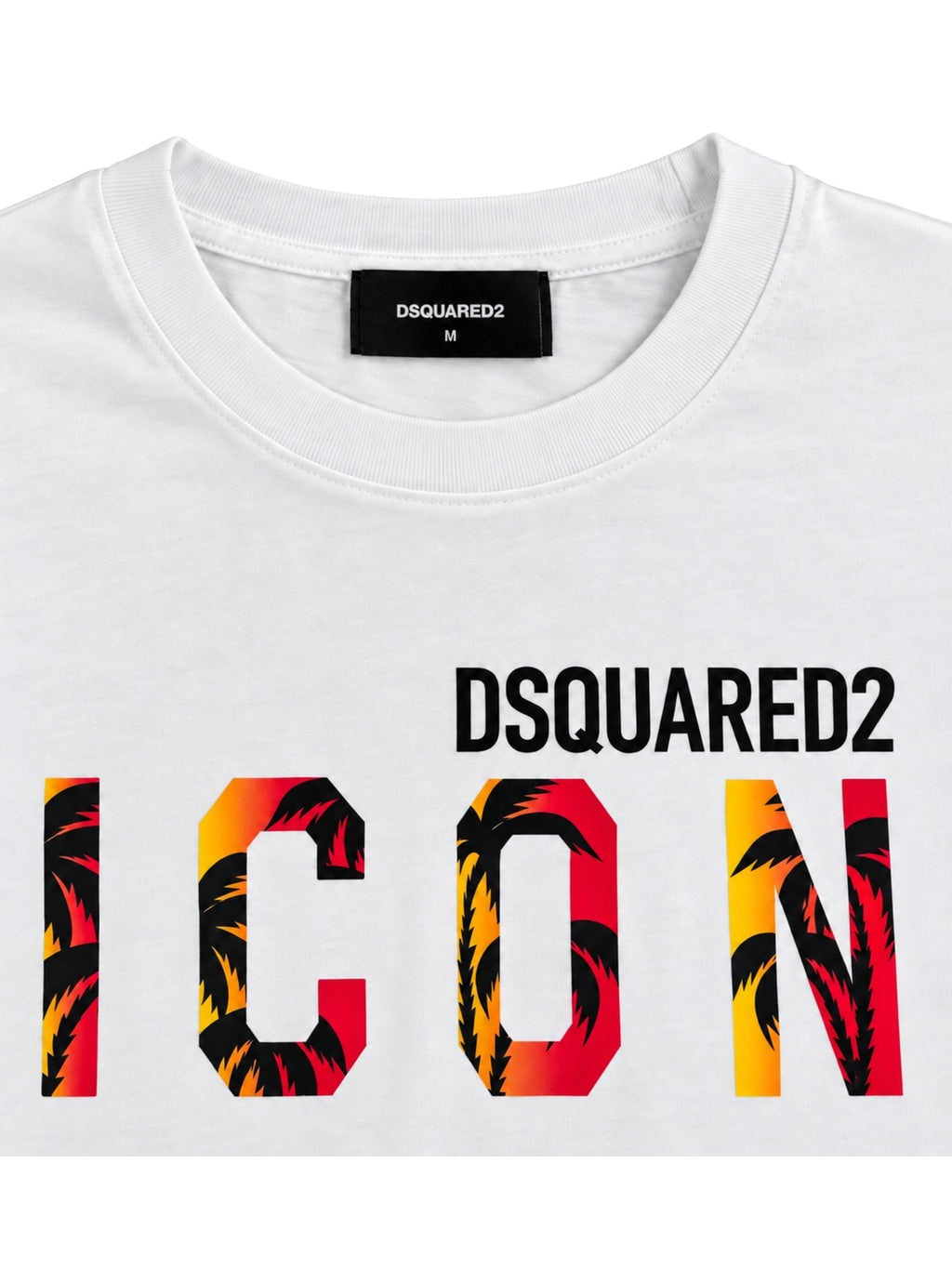 Dsquared2 ICON Sunset Cool T-Shirt Herren Weiß