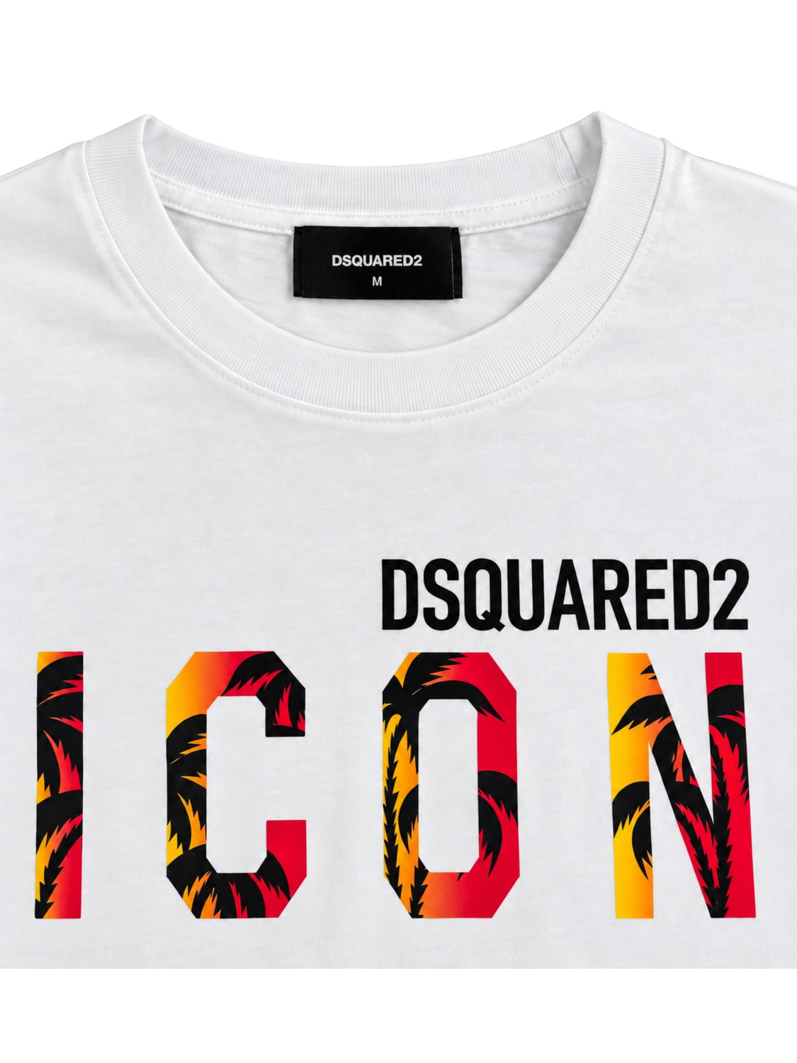 Dsquared2 ICON Sunset Cool T-Shirt Herren Weiß