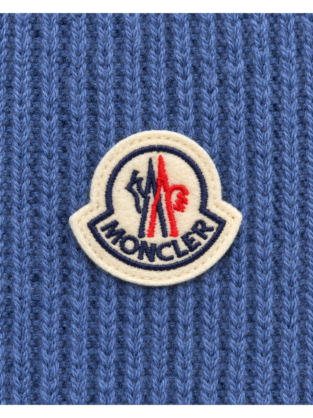 Moncler Kaschmir Schal in Blau Unisex