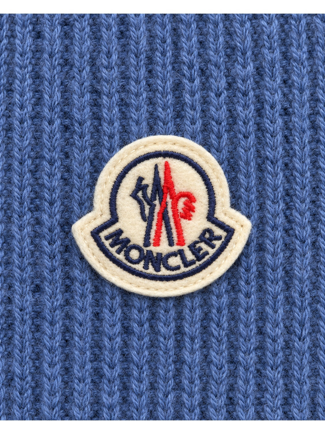 Moncler Kaschmir Schal in Blau Unisex