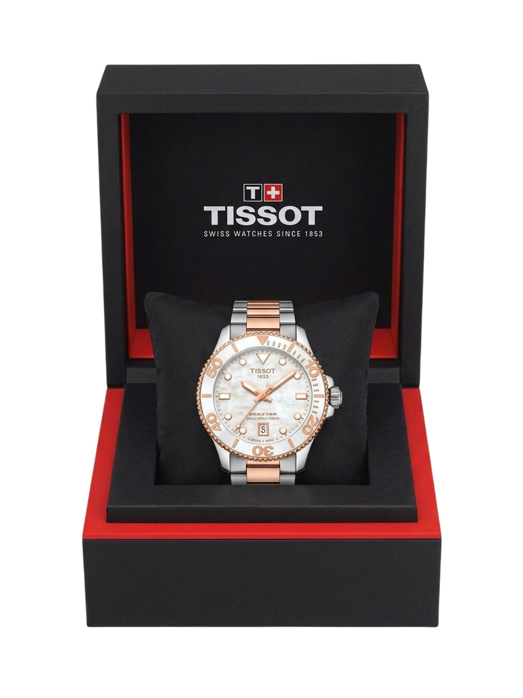 Tissot Seastar 1000 36mm Perlmutt T120.210.22.111.00